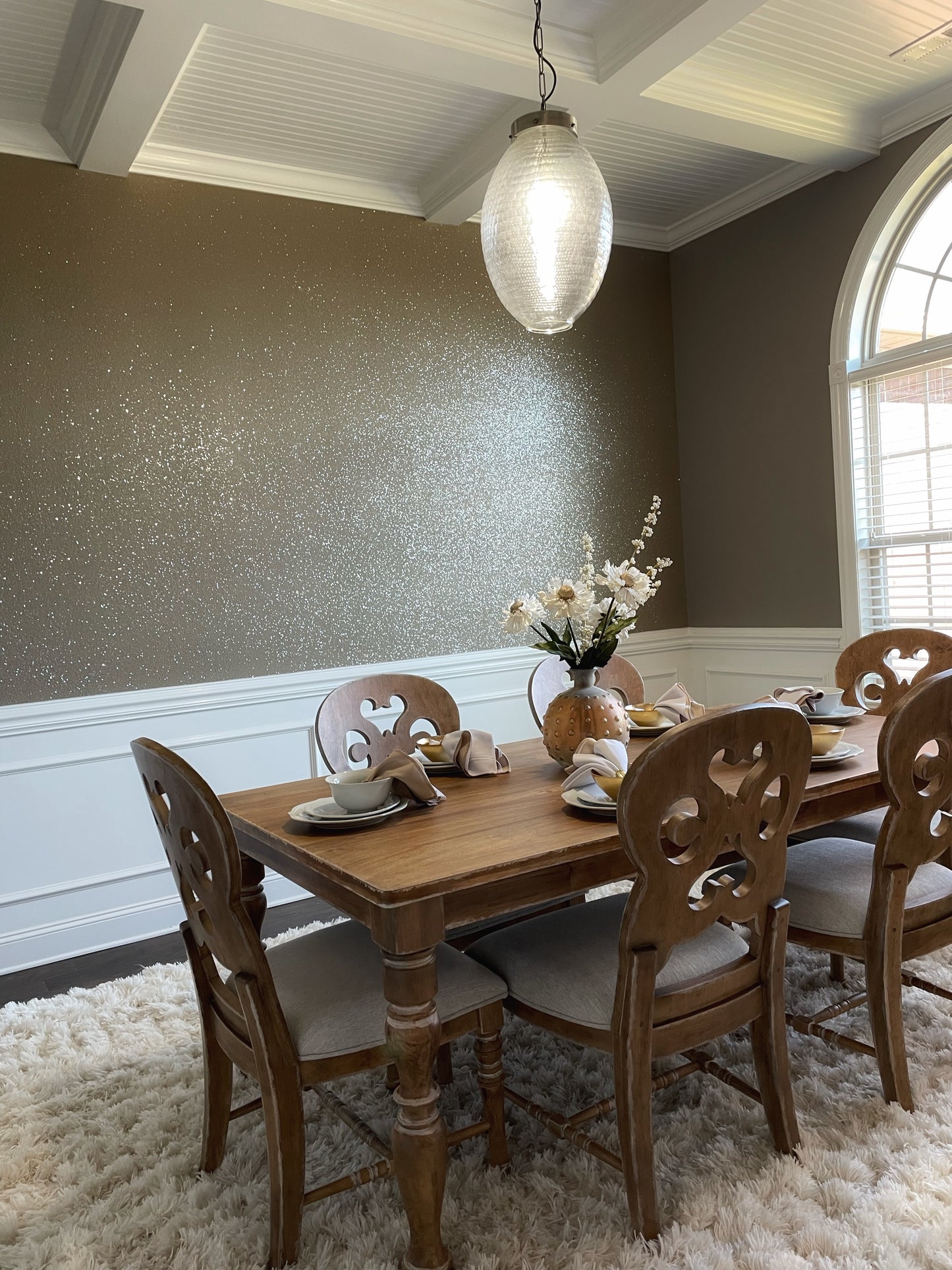 Anew Gray Glitz Glass
